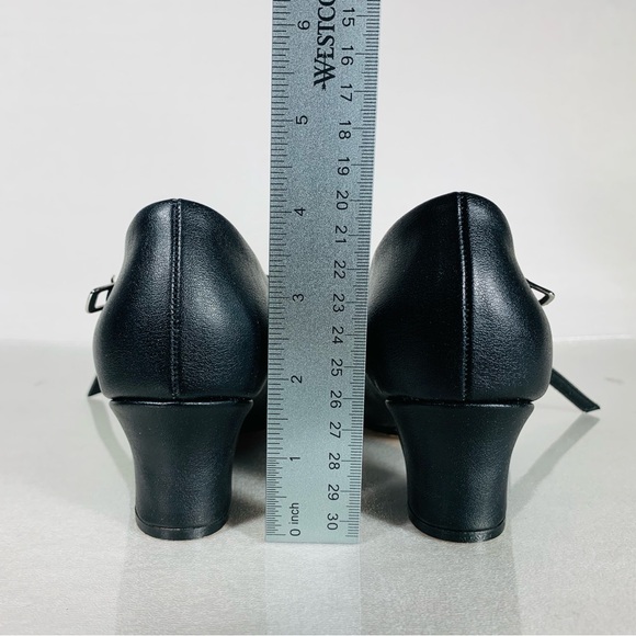 NEW Bloch Sz 6W Women's Broadway-Lo Character Shoe in Black - Picture 5 of 10
